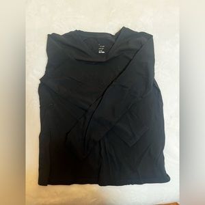 Black Long Sleeve Tee Shirt